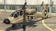 The FH-1 Hunter is the fifth slowest helicopter (Image via Rockstar Games)